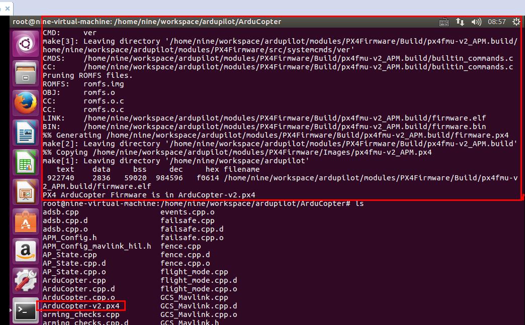 linuxʹmakeArduPilot for Pixhawk/PX4 ArduPilot