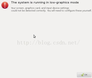 ubuntu 16.04the system is runing low-graphics mode