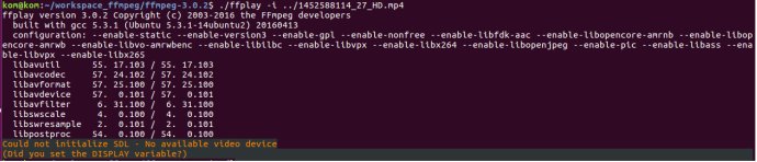 Could not initialize SDL - No available video deviceĽ