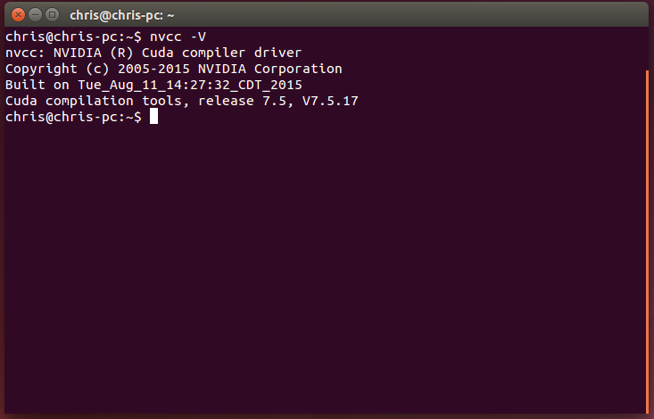 Ubuntu 14.04ϵͳװNvidia CUDA7.5Python Theano