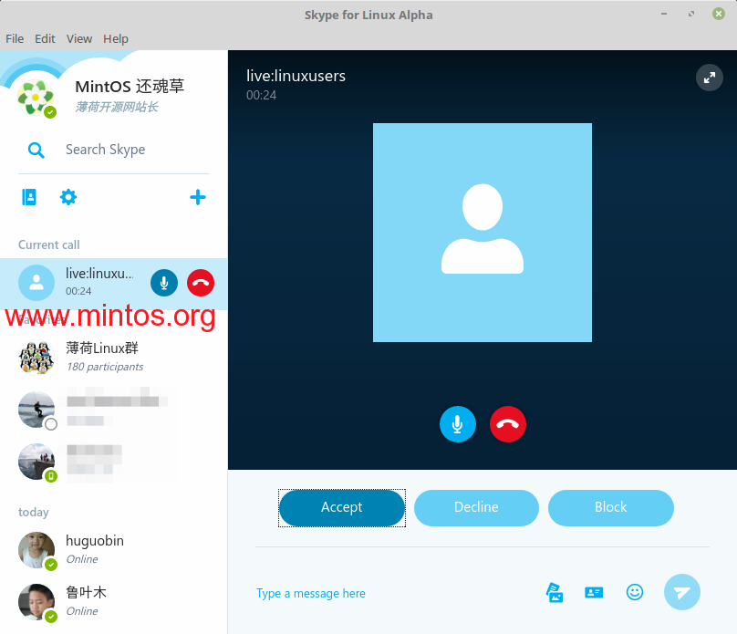 ıĿʼ°Linux Skype