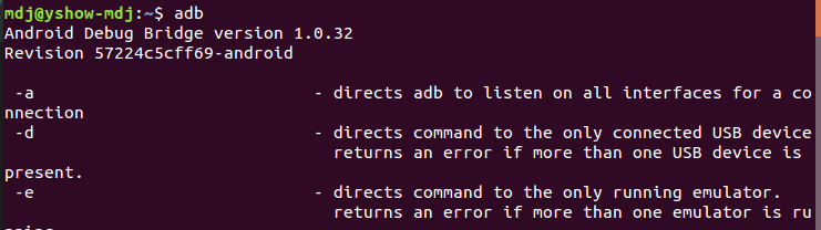 android Ubuntu adb: cannot execute binary file:Ľ