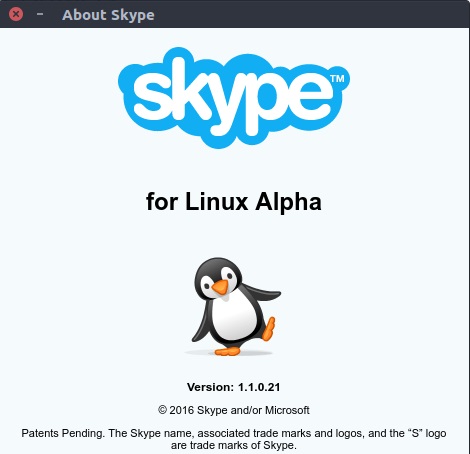 Ubuntu 16.04аװSkype for Linux Alpha