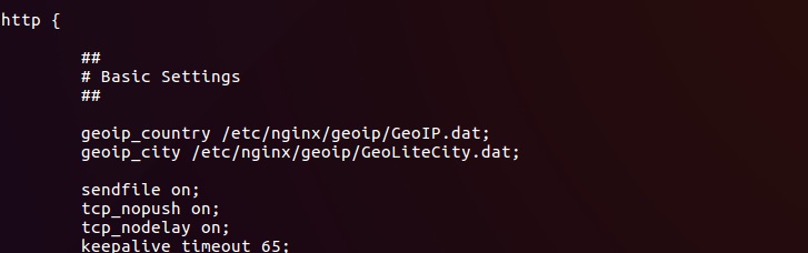 NginxʹGeoIPģ飭Ubuntu