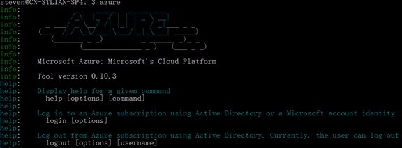 LinuxʹAzure CLIAzure