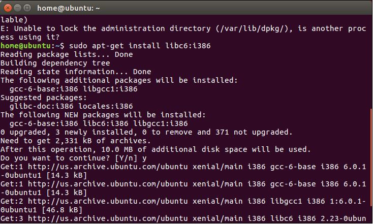 Ubuntu 16.04 LTS Could not get lockĽ