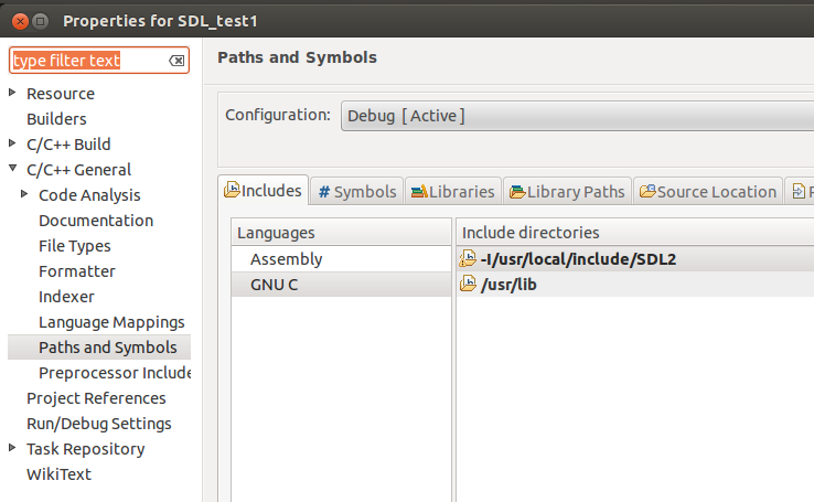 Ubuntu Eclipse SDL̵һ