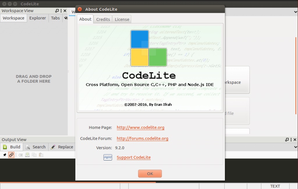 Ubuntu 16.04װCodeLite IDE