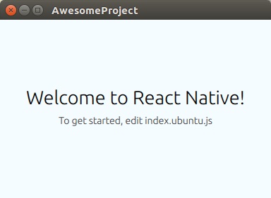 React Native Ubuntu