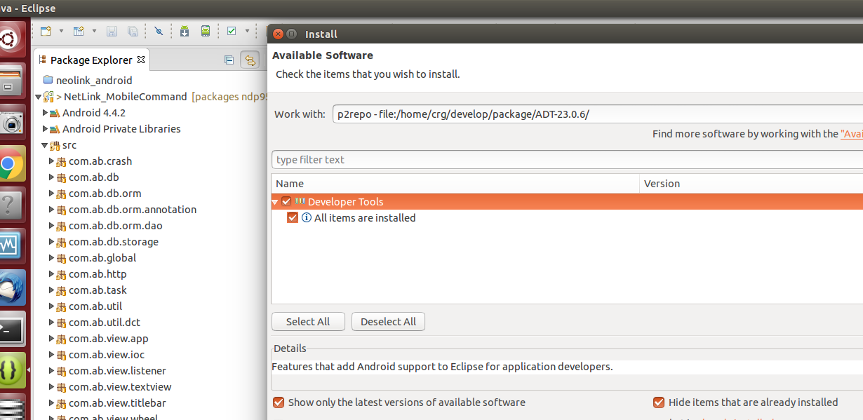 ubuntu 14.04eclipse adt-bundle-linux˵