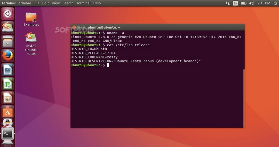 Ubuntu 17.04Zesty Zapusÿչ淢