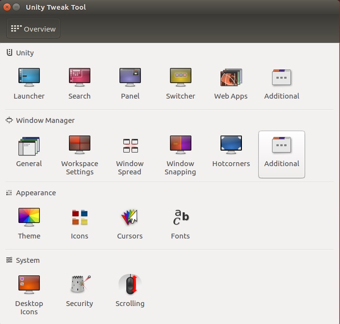 ʹUnity Tweak ToolԶUbuntu