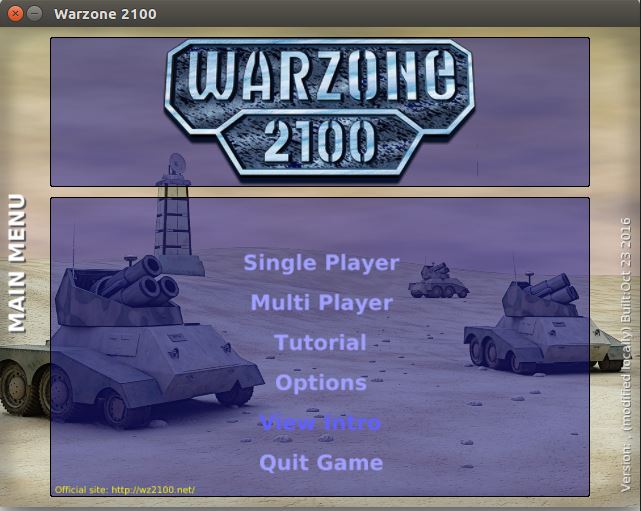 Ubuntu16.04Warzone2100