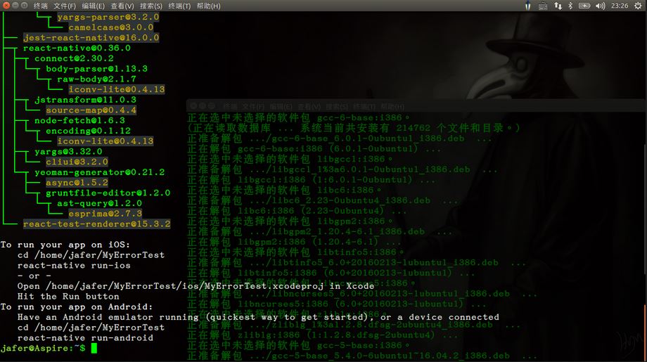 React-Native֮Ubuntu16.04û