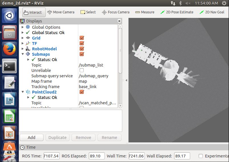 Ubuntu 14.04ROSװCartographer