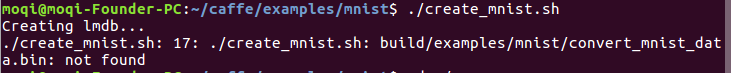 Ubuntu16.04ʹMNISTݼ֤CaffeǷװɹ
