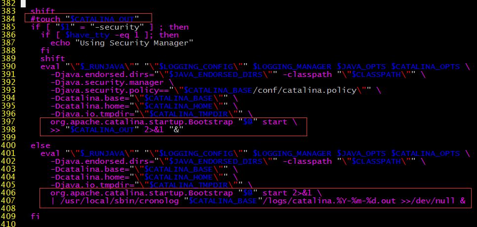 LinuxcronologָTomcat catalina.out־