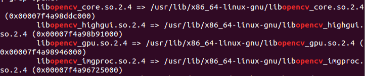 ubuntuжopencv汾ͻ