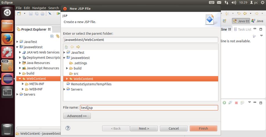 UbuntuвJSPĿEclipse+Mysql+JDBC