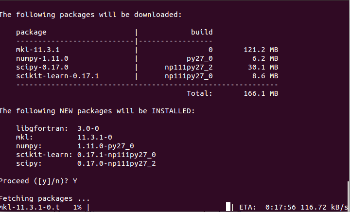 ubuntu´scikit-learn