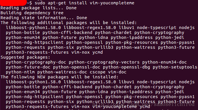 Ubuntu 14ϵͳٰװYouCompleteMeʵvimʾ