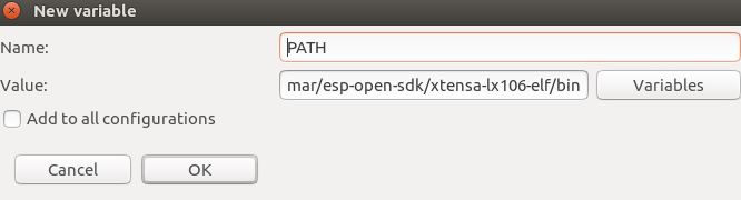 esp8266 Ubuntu SDK