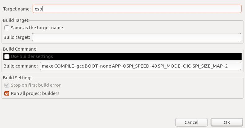 esp8266 Ubuntu SDK