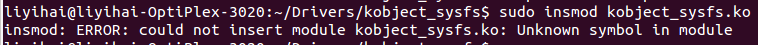 ʾinsmod: ERROR: could not insert module xxx.koĽ