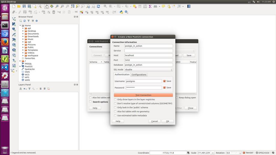 Ubuntu 16.04 PostGIS뵼ESRI Shapefile