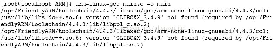 `GLIBCXX_3.4.9' not foundĽ취