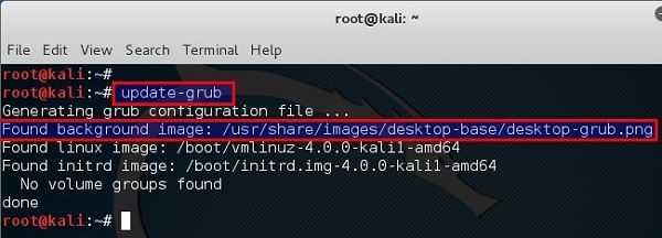 Kali LinuxиGRUB25ַʽ