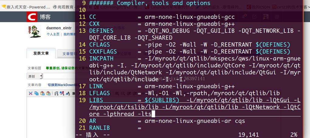 QtʱΪwarning: libts-1.0.so.0,needed by /myroot/qt/