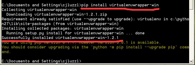 ͨvirtualenvٴPython⻷Windows+ubuntu