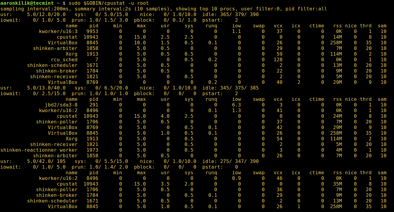 cpustatLinux¸еĽ̼CPUʹ