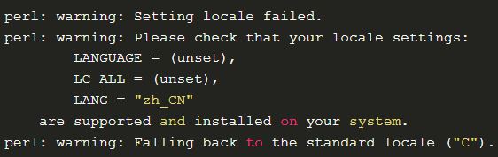 ubuntuװʱʾsetting locale failed