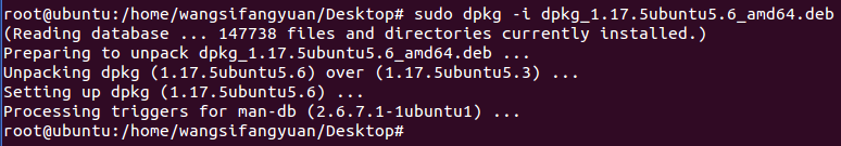 The required dependency 'apt (>= 1.0.1ubuntu2.13)'Ľ