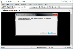 SecureCRT޷Ubuntu 14.0.4.1Ľ취