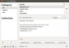 ubuntu14.04װfont-manager
