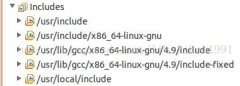 ubuntu14еeclipse Cinclude