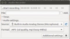 Ubuntu 16.04װAudio Recorder¼