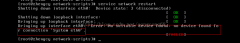 Error:no device found for connection System eth0