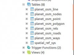 OSMͼݲpostgreSQLݿУUbuntu16.04LTS